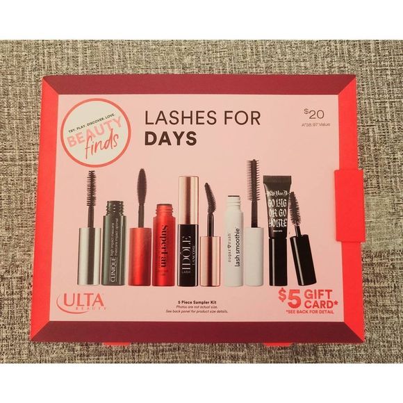 NEW Ulta Beauty Finds Lashes For Days 5 piece Sample Kit A $38.97 Value - Picture 1 of 4